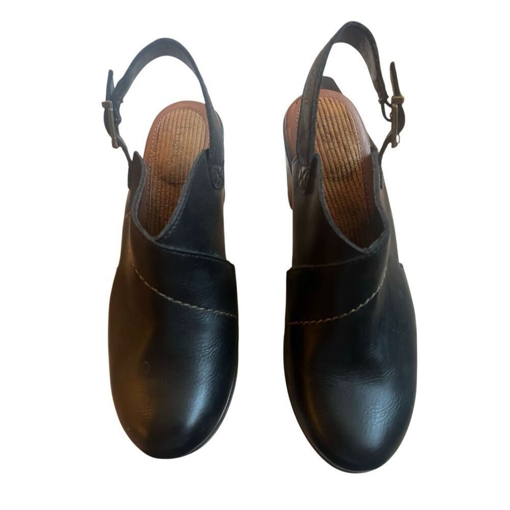 b.o.c. Cecila platform heeled clogs sz 7